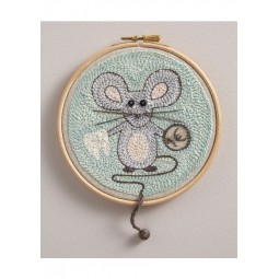 Livre de broderie : Punch needle spécial débutant