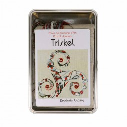 Kit de broderie : Coffret Glazig - Triskel