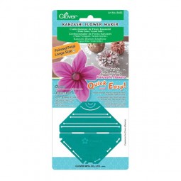 Appareil à fleur kanzashi - Pétales pointus 75mm