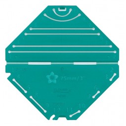 Appareil à fleur kanzashi - Pétales pointus 75mm