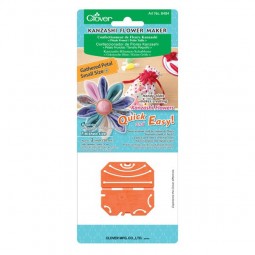 Appareil à fleur kanzashi - Pétales froncés 50mm