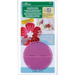 Appareil à fleur kanzashi - Pétales d'orchidée 75mm