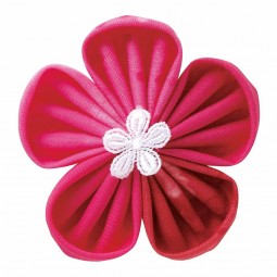 Appareil à fleur kanzashi - Pétales d'orchidée 75mm