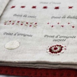 Kit de broderie - Cahier de broderie