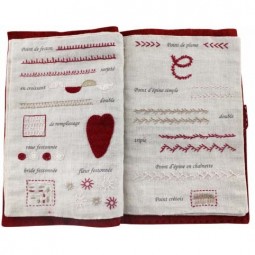 Kit de broderie - Cahier de broderie