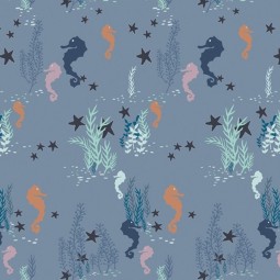 Art Gallery Fabrics - Enchanted voyage - Seahorse magic shallow