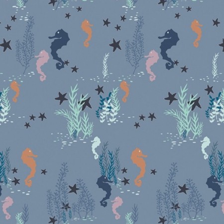 Art Gallery Fabrics - Enchanted voyage - Seahorse magic shallow Art Gallery Fabrics - Enchanted voyage - Seahorse magic shallow