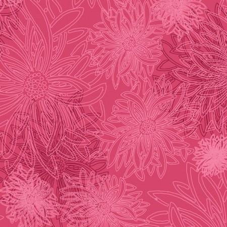 Art Gallery Fabrics - Floral elements - Smocking pink