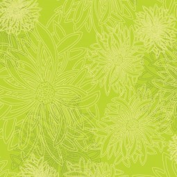 Art Gallery Fabrics - Floral elements - Kiwi