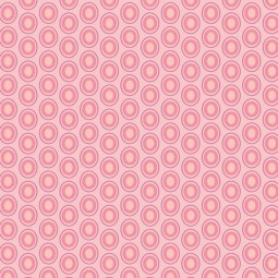 Art Gallery Fabrics - Oval elements - Parfait Pink