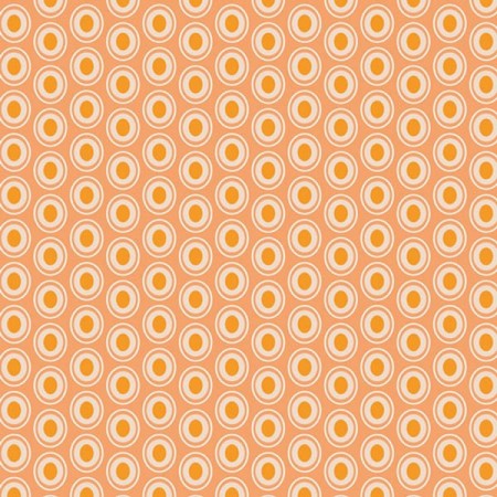 Art Gallery Fabrics - Oval elements - Peaches’n Cream