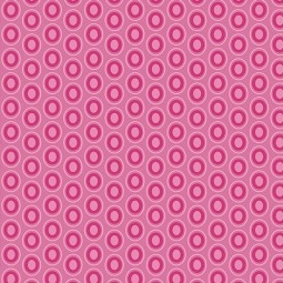 Art Gallery Fabrics - Oval elements - Passionate Fuchsia