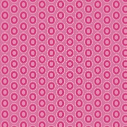 Art Gallery Fabrics - Oval elements - Passionate Fuchsia