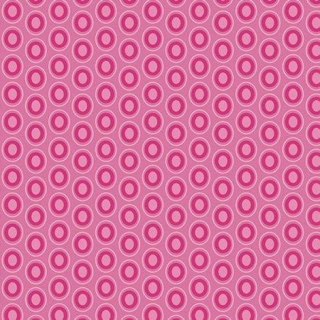 Art Gallery Fabrics - Oval elements - Passionate Fuchsia Art Gallery Fabrics - Oval elements - Passionate Fuchsia