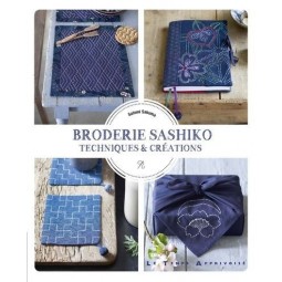 Livre : Broderie Sashiko - Techniques & créations