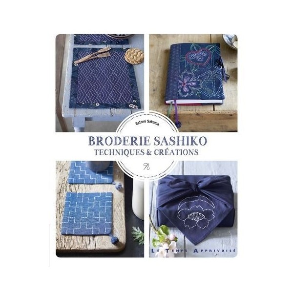 Livre : Broderie Sashiko - Techniques & créations