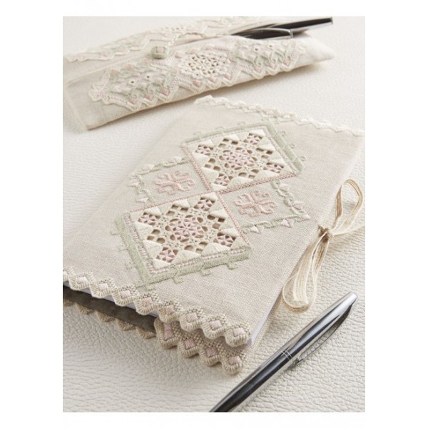 Kit De Broderie Pour Débutants - Livre Guide, Fils, Aiguilles, Ciseaux, étui Portable, Pour Apprendre La Couture Créative