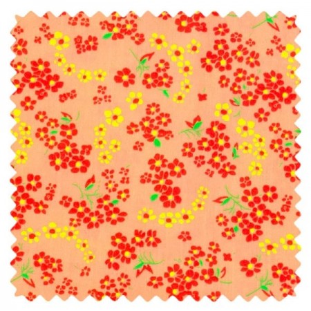 Tissu Petit pan - Hanako melon