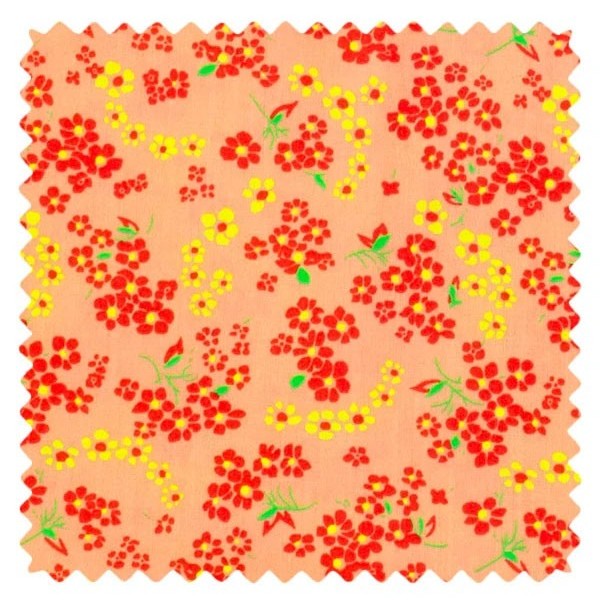 Tissu Petit pan - Hanako melon