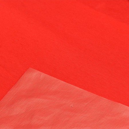 Tissu PUL jersey coton spécial couches lavables - Rouge