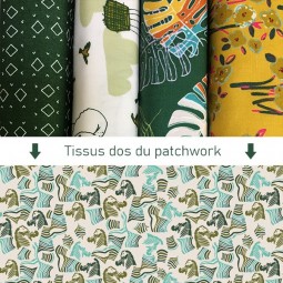 Kit de patchwork : Plaid Bijou