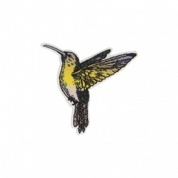 Écusson thermocollant - Vintage colibri