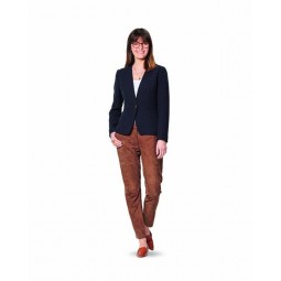 Patron Burda 6160 - Veste blazer encolure en V