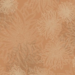 Art Gallery Fabrics - Floral elements - Mocha