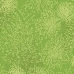 Art Gallery Fabrics - Floral elements - Lettuce