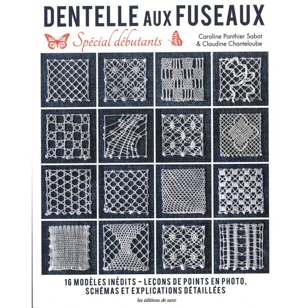 Livre : Dentelle aux fuseaux spécial débutants