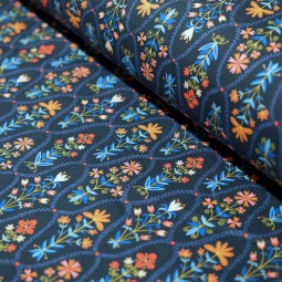 Tissu Liberty - Angeli marine