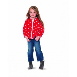 Patron Burda 9290 - Veste, gilet enfant avec fermeture à glissière