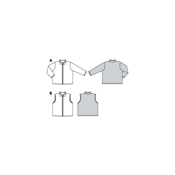 Patrons de couture jogging enfant Burda 9672 – Jaspe Couture