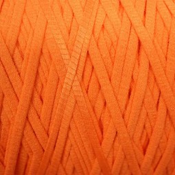 Élastique - Jersey tubulaire orange 5 mm