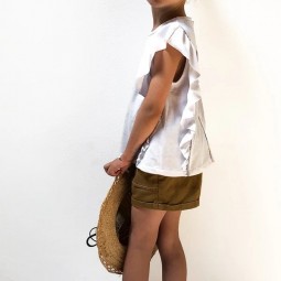 Patron Ikatee - Blouse Tee-shirt Hibiscus 3-12 ans