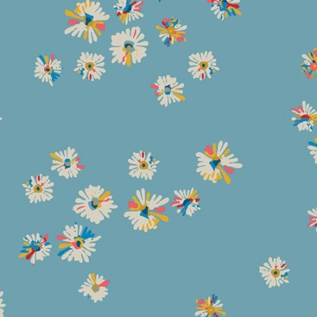 Art Gallery Fabrics - Sun kissed - Hazy daisies sky Art Gallery Fabrics - Sun kissed - Hazy daisies sky