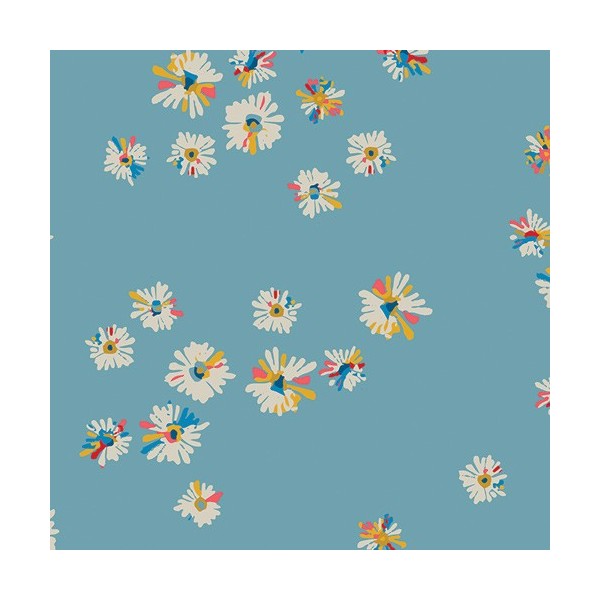 Art Gallery Fabrics - Sun kissed - Hazy daisies sky