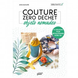 Livre : couture zéro déchet : objets nomades