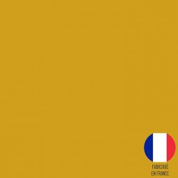 Tissu popeline coton unie - Curry