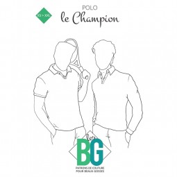 Patron Les BG - Polo - Le Champion