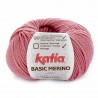 Basic merino de Katia : Couleur - 26 Rose moyen