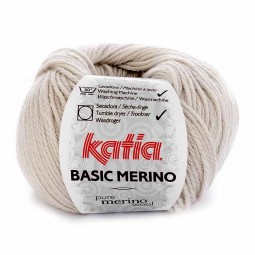 Basic merino 01 Blanc - Laine fine classique de Katia