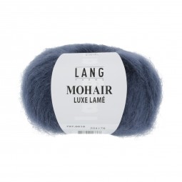 Mohair luxe lamé de Lang Yarns - Gris clair