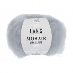 Mohair luxe lamé de Lang Yarns - Gris clair