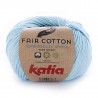 Fair cotton de Katia : Couleur - 08 Bleu ciel