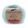 Fair cotton de Katia : Couleur - 29 Vert d'eau