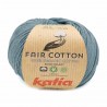 Fair cotton de Katia : Couleur - 41 Bleu gris