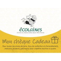 Les chèques cadeau Écolaines