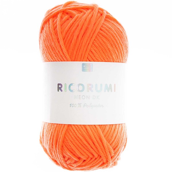 Ricorumi Néon de Rico design - Orange fluo