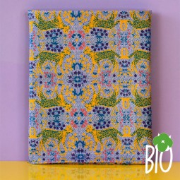 Tissu popeline de coton - Madame Iris - Aya